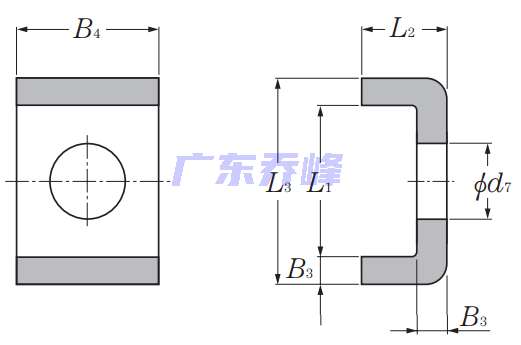 NTN AL44轴承图纸