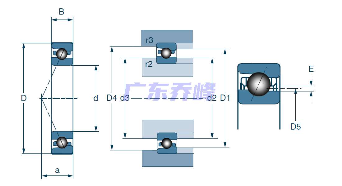 NTN-SNR MLCH71916CV轴承图纸