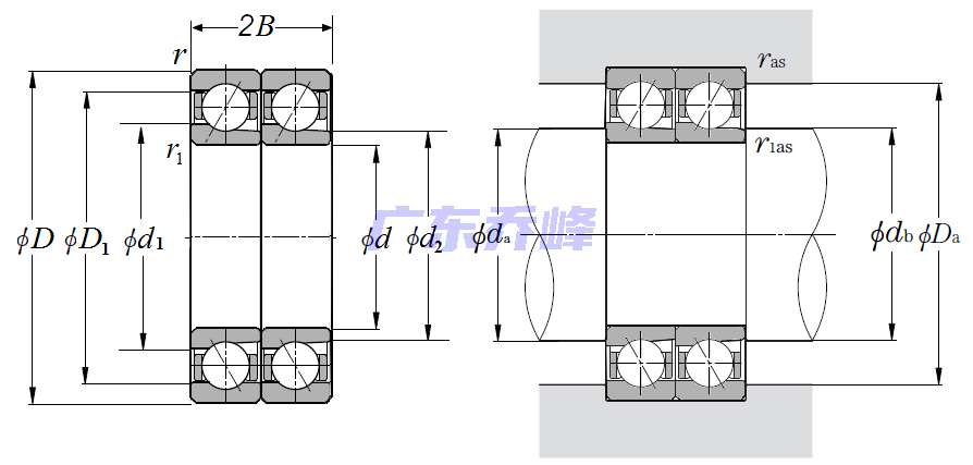 NTN BNT005DTP2轴承图纸