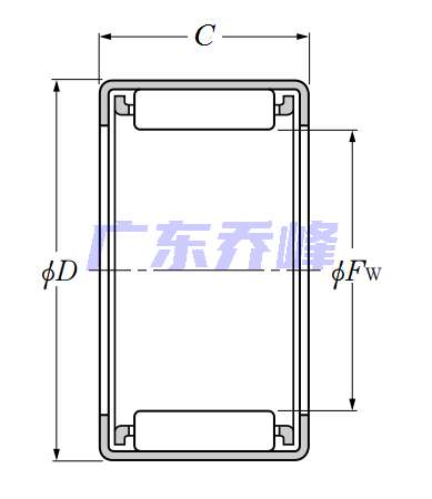 NTN DCL1916轴承图纸