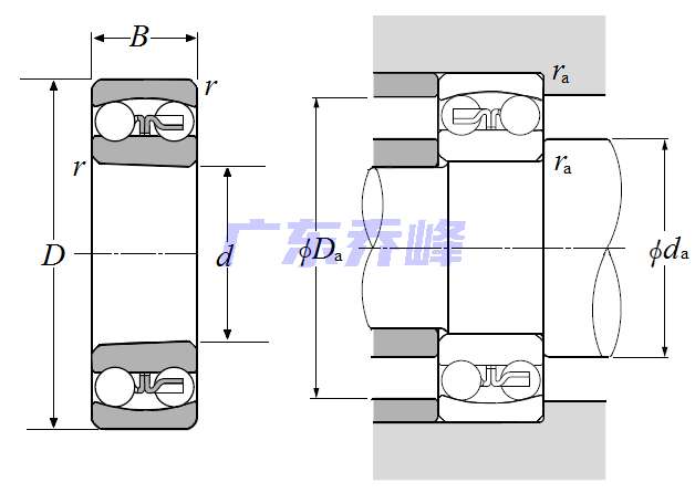NTN 1310SKC3轴承图纸