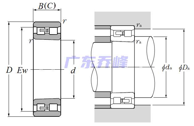 NTN NN3016KC1NAP5轴承图纸