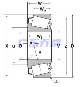 NTN 3120轴承图纸