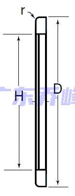 NTN M1308N轴承图纸