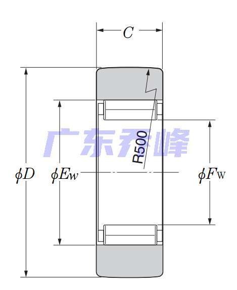 NTN RNAB207轴承图纸
