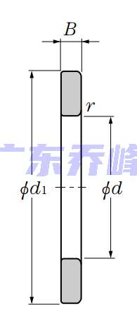 NTN WS87410轴承图纸