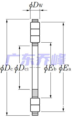 NTN K87415轴承图纸