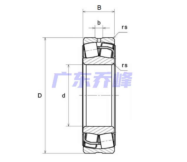 NTN 22208EAD1ZZC3轴承图纸